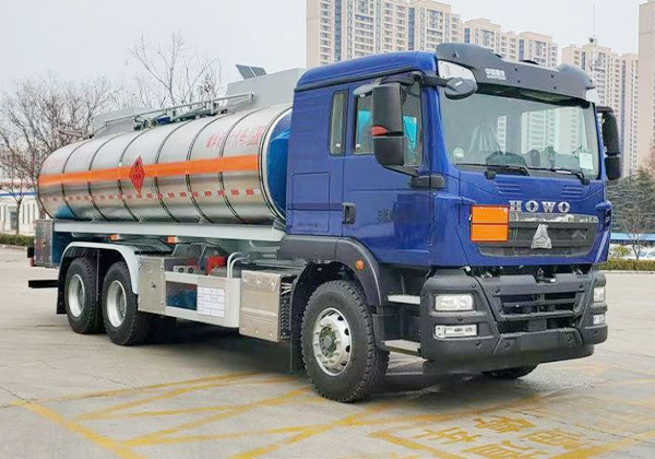 鋁合金易燃液體罐式運輸車