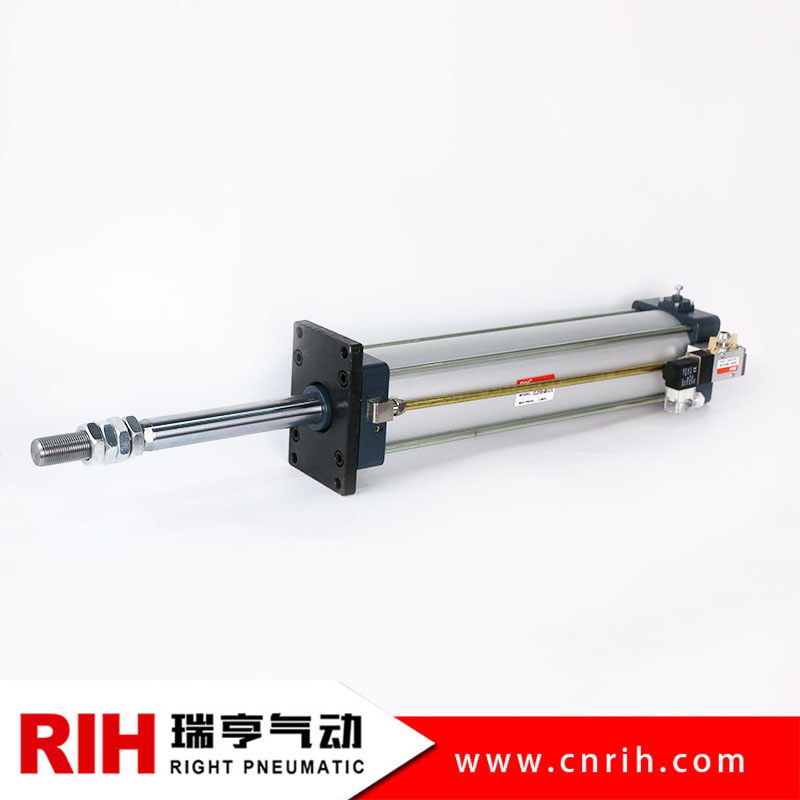 SCL標準帶鎖型氣缸帶電磁閥